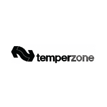 temperzone black and white logo