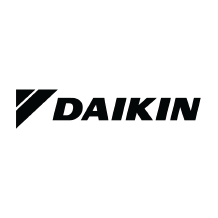 Daikin black and white logo