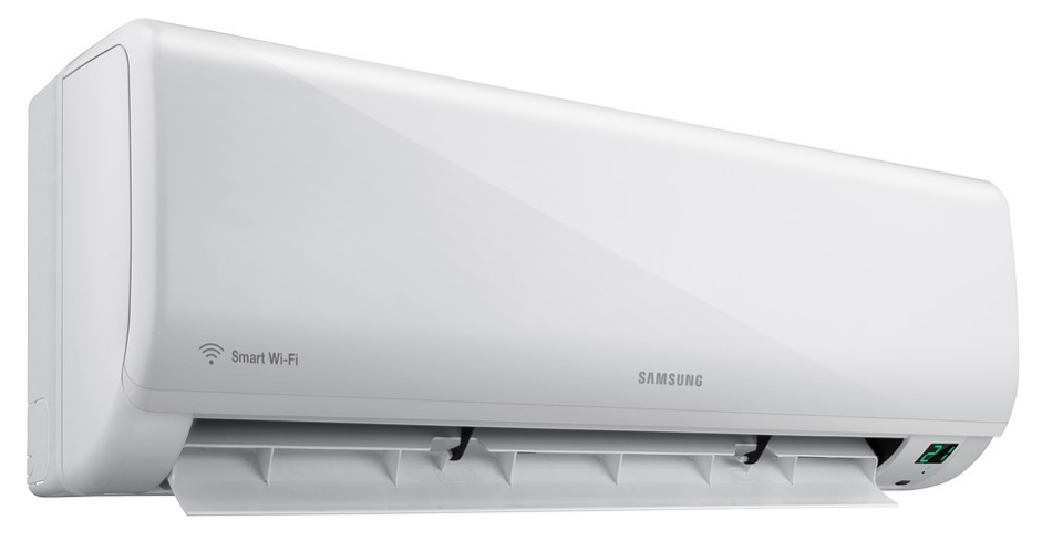 Samsun split system air conditioning unit with smart wi-fi control