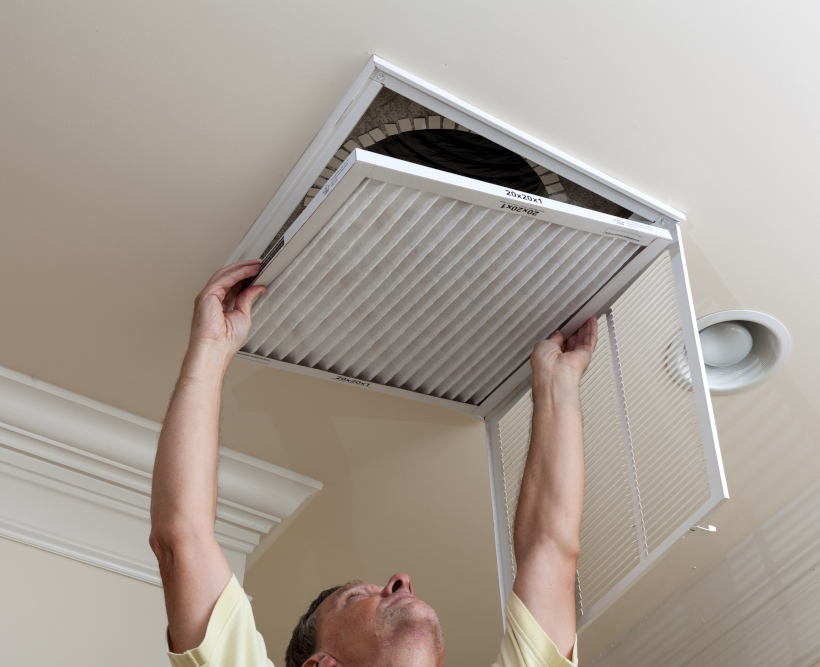 Ducted air conditioning maintenance